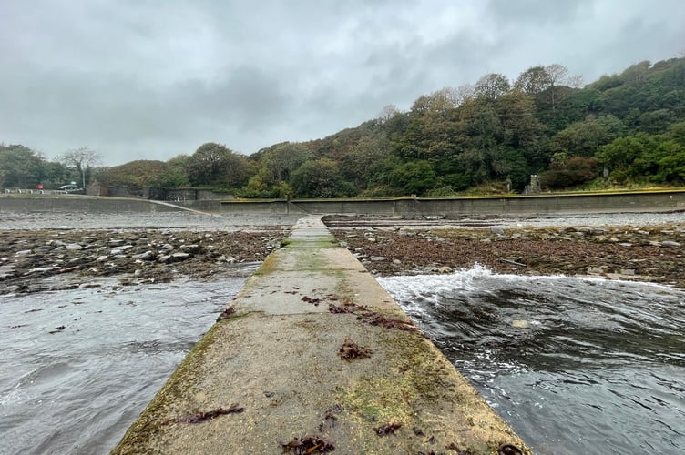Port Soderick from the jetty