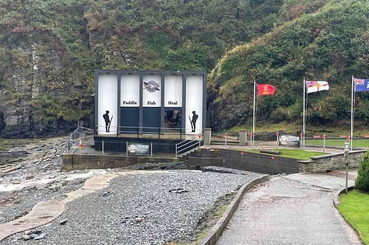 The Heroes on the Water facility at Port Soderick