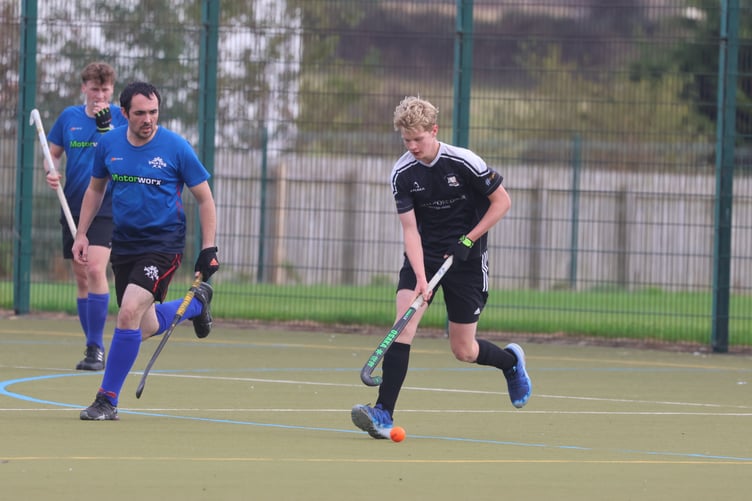 Vikings Ben Dougal on the charge against Valkyrs last week