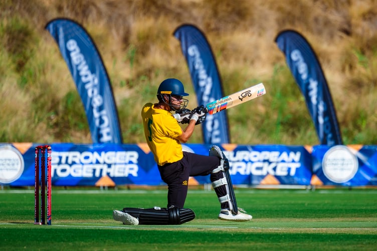 Peel and St John's opener Eddie Beard has been in scintillating form with the bat (Photo: Diana Oros/European Cricket Network)