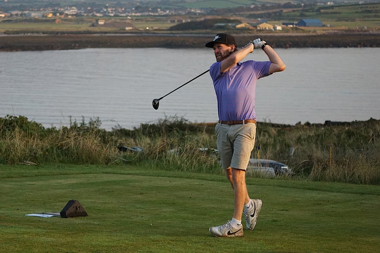 2010 Island Champion Daryl Callister who won the ‘The Old Tom’ scratch strokeplay competition at Castletown GC on Sunday (Photo: Malcolm Lambert)