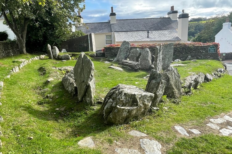 King Orry's Grave near Laxey