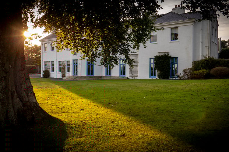 Evening Light Government House by Andrew Barton