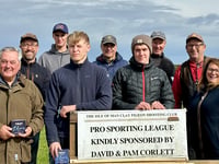 Michael Cross masters the wind at Meary Veg