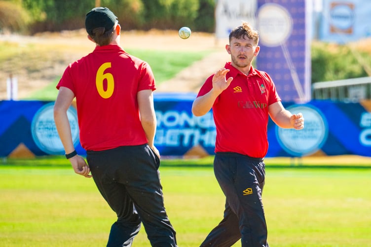 Peel and St John's Kieran Cawte finished as the tournament's leading wicket taker (Photo: Diana Oros/European Cricket Network)