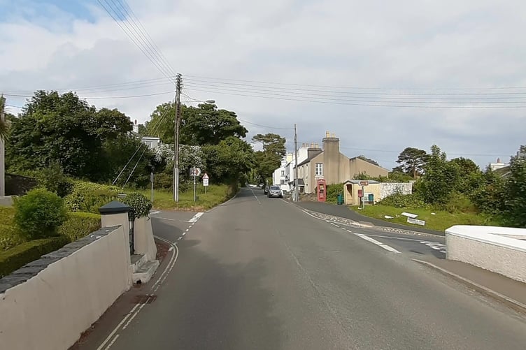 Ballaragh Road in Laxey