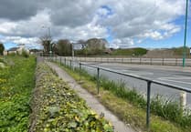 Warning of traffic disruption when work to build new roundabout gets under way