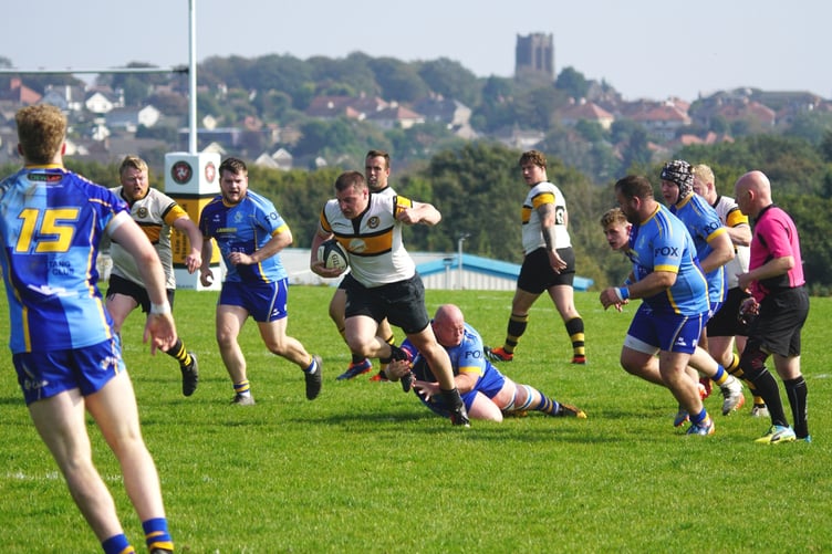 Vagabonds will go up against De La Salle at Ballafletcher this weekend in Counties Three ADM Lancs/Cheshire (Photo: John Liver/Mumble's Pics)