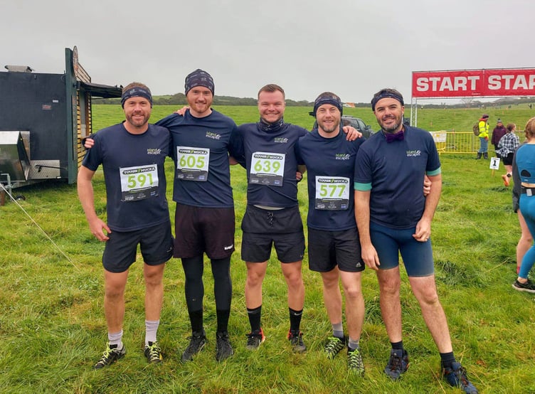 Team Island Escapes before taking on the challenge