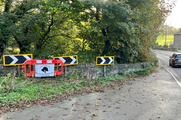 The Ballalona or Devil's Bridge on the New Castletown Road