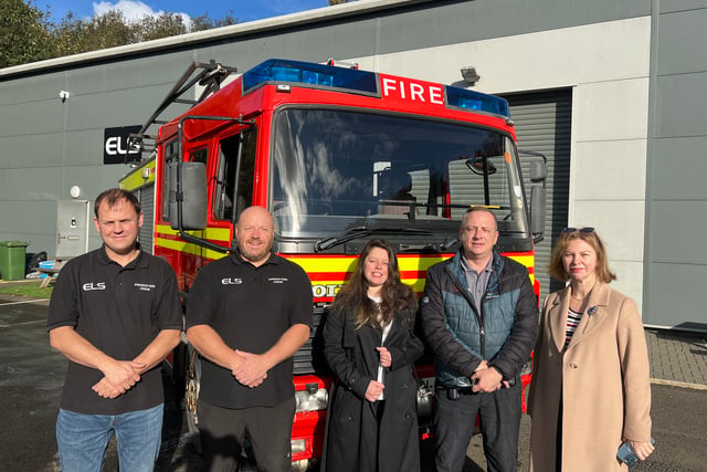 Manx aid to Ukraine: Fire engine to help rebuild war-ravaged services