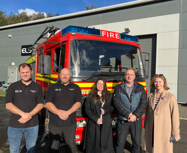 Manx aid to Ukraine: Fire engine to help rebuild war-ravaged services