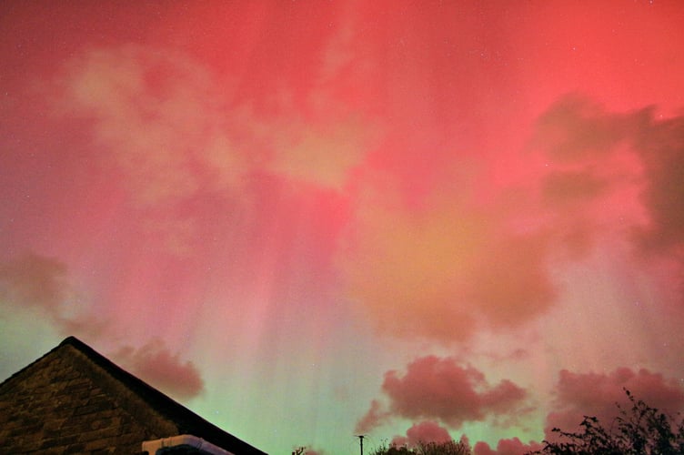The sky turns to fire over Peel