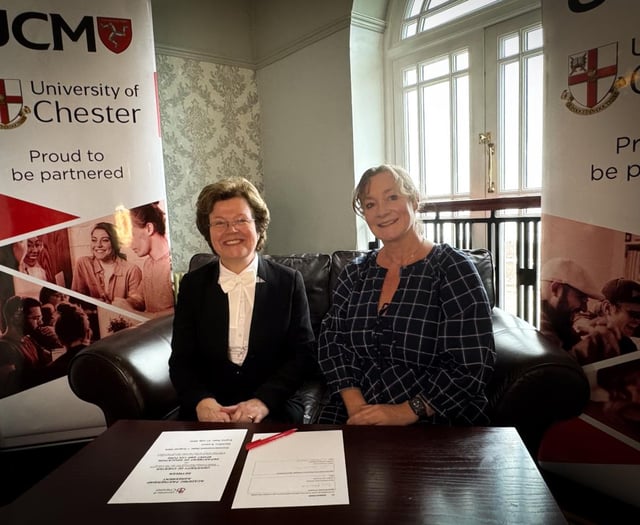 Isle of Man's partnership with University of Chester extended to 2030