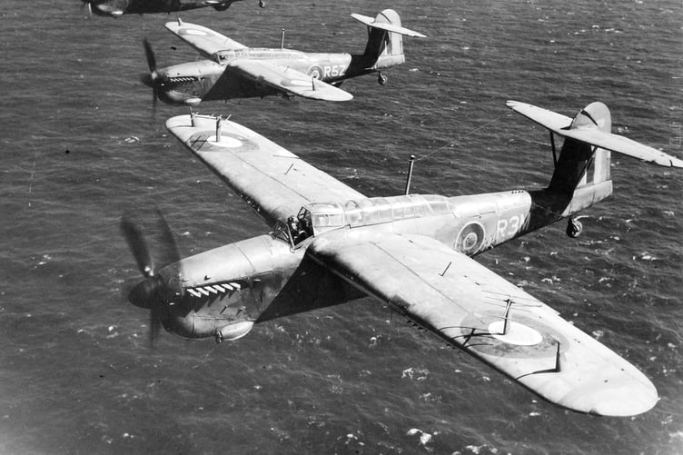 The Barracuda aircraft (Manx Aviation and Military Museum)