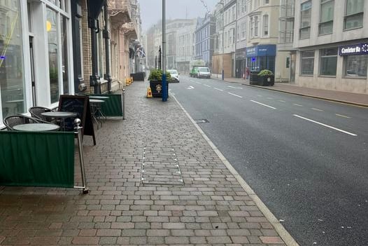 The parking spaces on Victoria Street are set to be reinstated