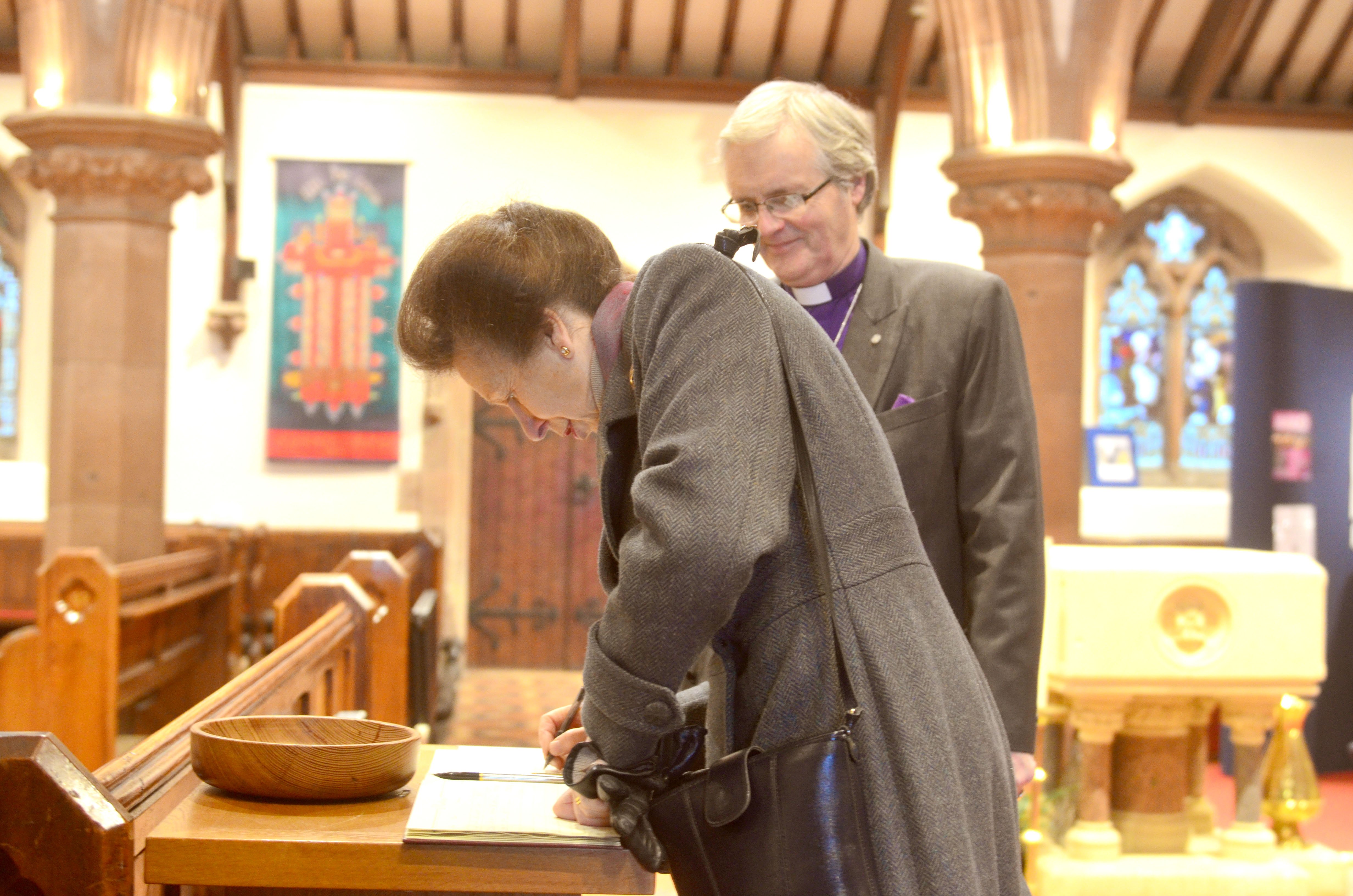 Princess Anne visit Full list of road closures and parking