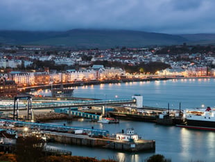 Emergency services rush to port as incident delays ferry departure
