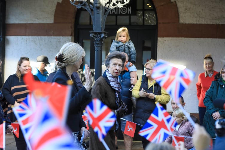Princess Anne visit to the Isle of Man. Photo by Callum Staley (CJS Photography)