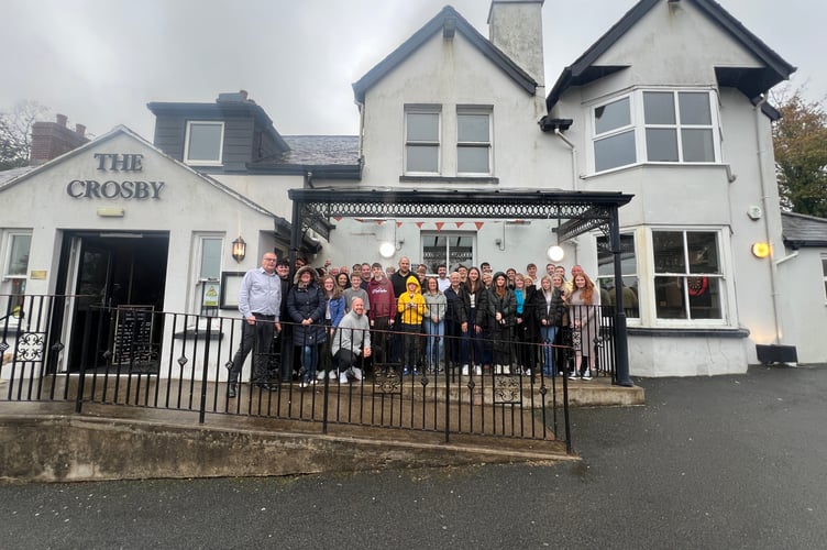 Crosby Cricket Club award ceremony at the Crosby Pub on Sunday, October 6