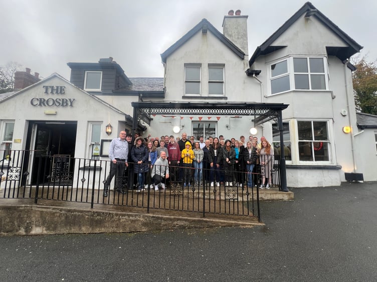 Crosby Cricket Club award ceremony at the Crosby Pub on Sunday, October 6