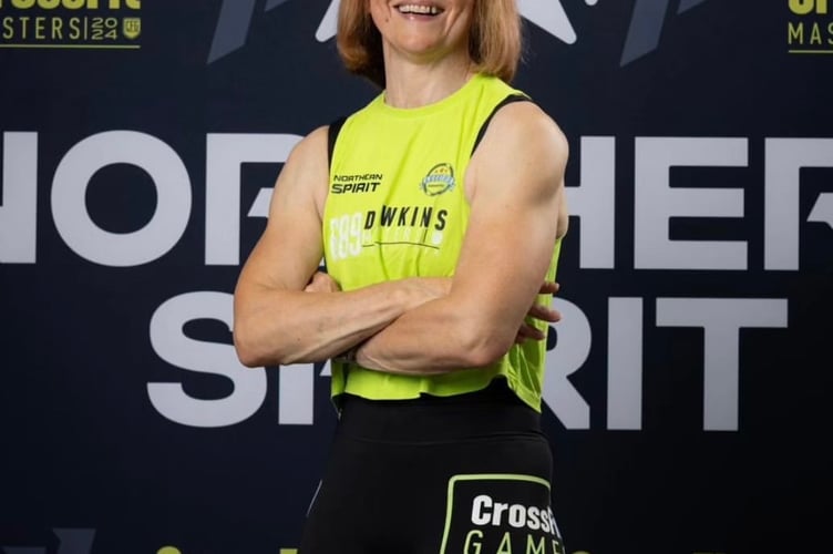 Karen Dawkins, competing in the over-65 category, proved that fitness knows no age limits, qualifying as one of the top 20 fittest women in her age group.