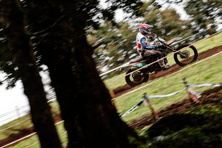 Max Ingham impressed for Great Britain in the Junior World Trophy competition of the International Six Days Enduro in Spain on Thursday (Photo: Future7Media)