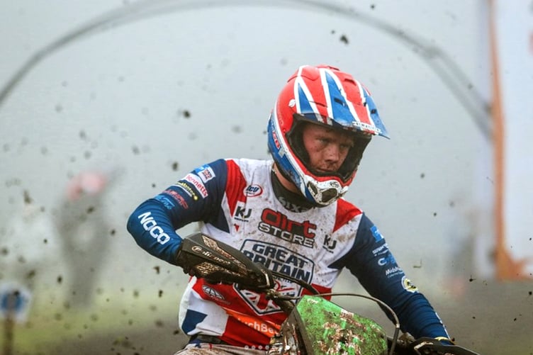Max Ingham finished 48th in the overall standings and helped Great Britain claim fifth in the Junior World Trophy rankings (Photo: ISDE Team GB)