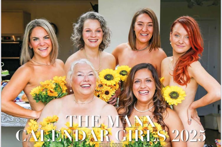 The front cover of the new 'Calendar Girls' calendar, now available for pre-order