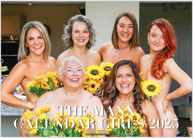 The front cover of the new 'Calendar Girls' calendar, now available for pre-order