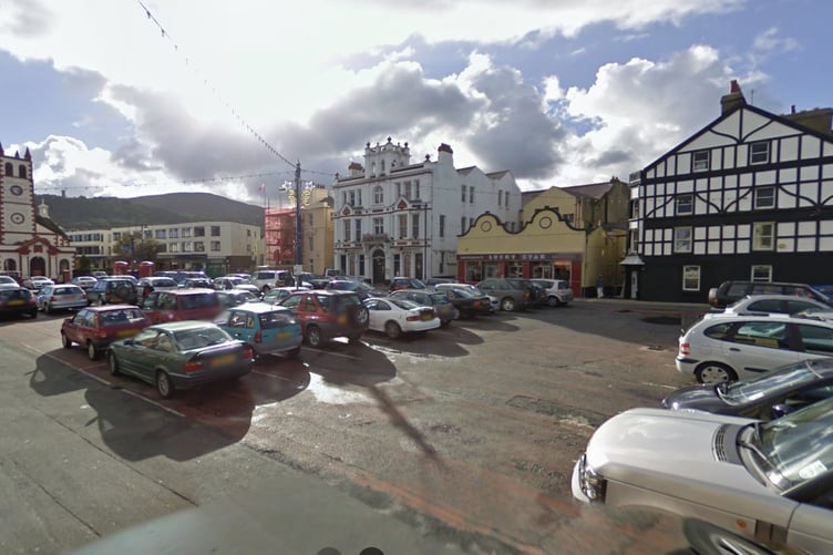 The incident happened at Market Place, Ramsey