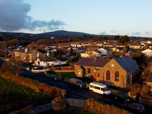 Bilingual Manx language church service captured on film