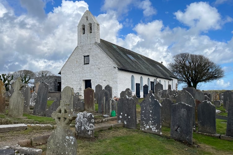 St Lupus Malew Church near Castletown