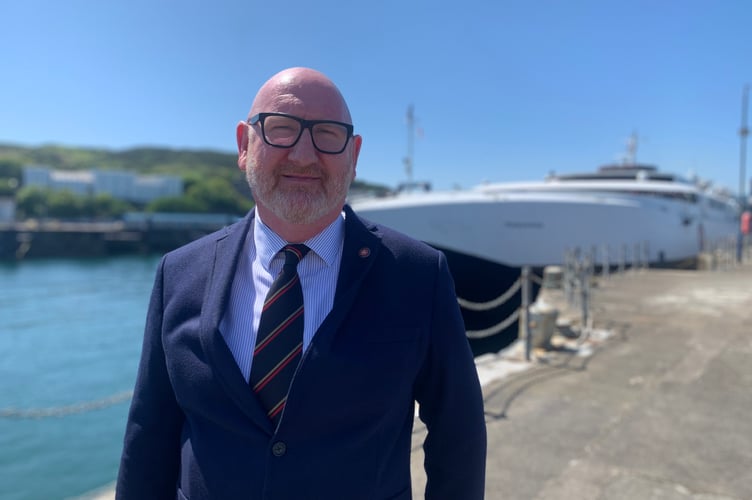 Steam Packet chief executive Brian Thomson
