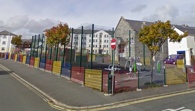 The incident happened near a playground on Westmoreland Road