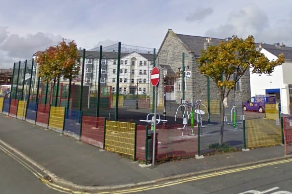 The incident happened near a playground on Westmoreland Road