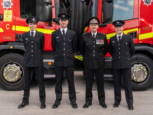 Fire and Rescue Service welcome three new firefighters
