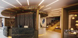 Look inside the office building that's won a top interior design award