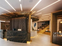 Look inside the office building that's won a top interior design award
