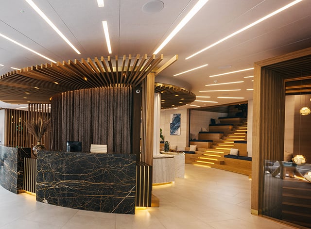 Look inside the office building that's won a top interior design award