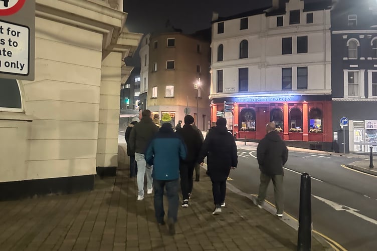 Ghost walks take place in Douglas every Tuesday