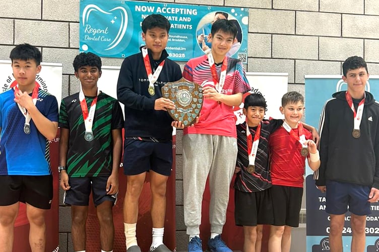 Martin and Edward Cheung triumphed in the boys doubles final against Lok Cheung and Adi Malikireddy, with Jasper Corlett and Jet Woon plus Thomas Clague and Ziyad Sulthan claiming bronze medals
