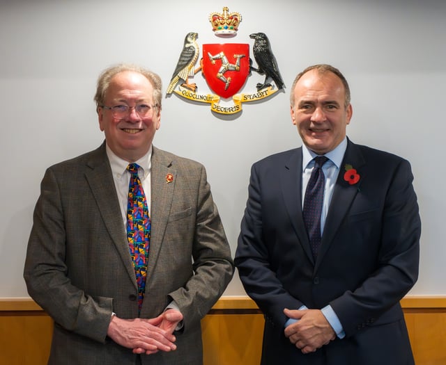 Lord Mayor of London pays a visit to the Isle of Man
