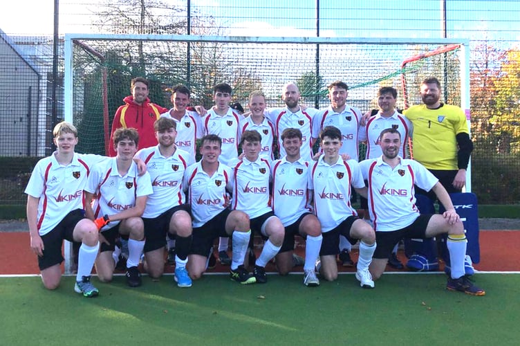 The Isle of Man men's A hockey team that defeated West Derby 6-2 in the Men’s Tier Two Championship 