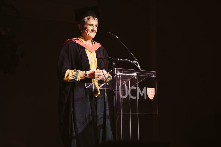 Gail Corrin at Graduates' Ceremony 2024