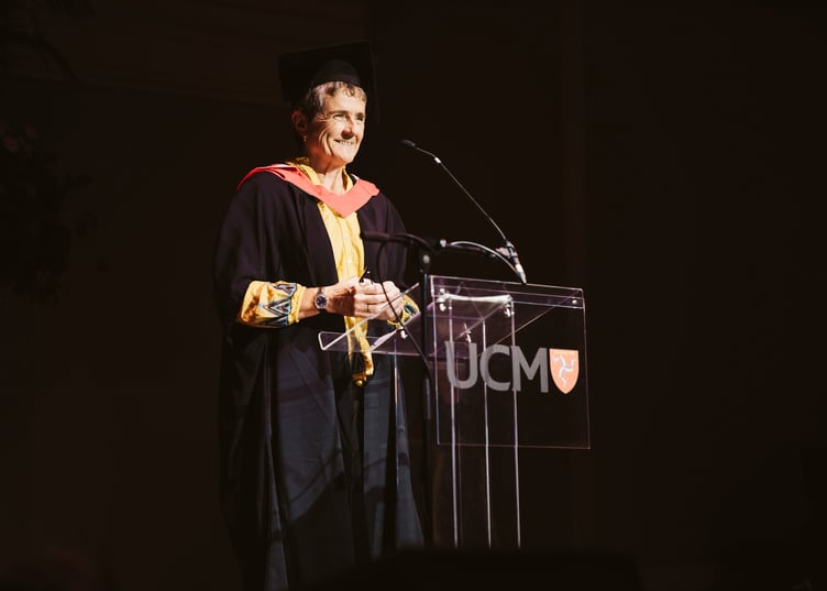 Gail Corrin at Graduates' Ceremony 2024