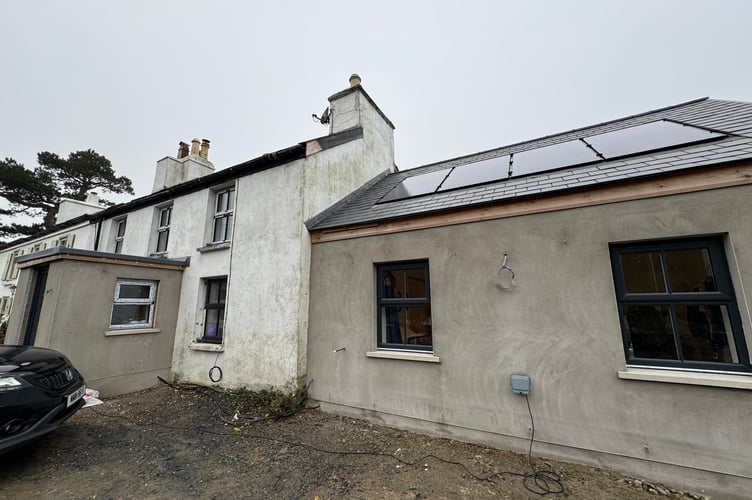 BallaLockie, in Knocksharry, on the outskirts of Peel, has been a DIY SOS project to ensure Lockie can stay in his family home 