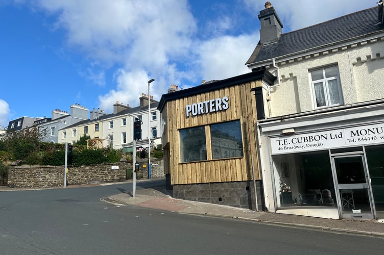 Porters, a soon to be new burger joint at the top of Broadway, is set to open its doors next month