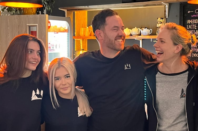 Holly MacRae, Myla Alexander and Kyle and Fleur Porter