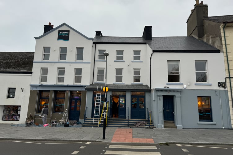 Barbary North Coast is in the former Royal George Pub